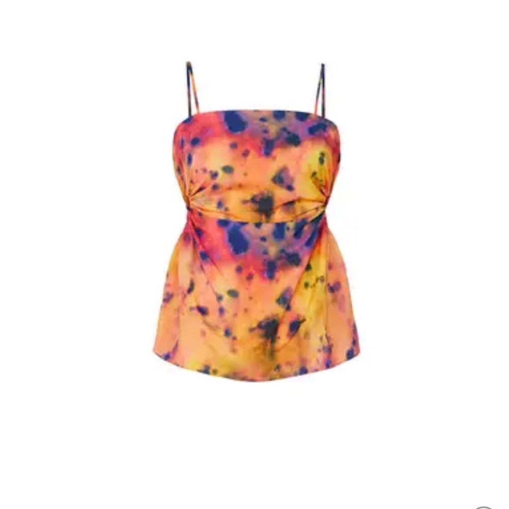 Rokh Gathered Waist Tank
